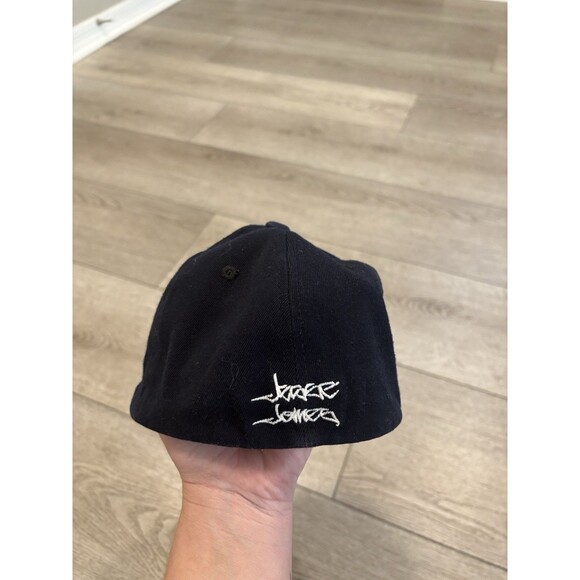 Vintage West Coast Choppers Hat Fitted Jesse James 90s Wool Blend Biker - Picture 5 of 8